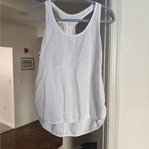 Lululemon Athletica White Tank Top
